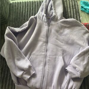 Comfrt Collection Pastel Edit Zip up and matching sweatpants.